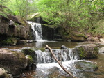 SX14434 Stepped waterfall in Caerfanell river.jpg